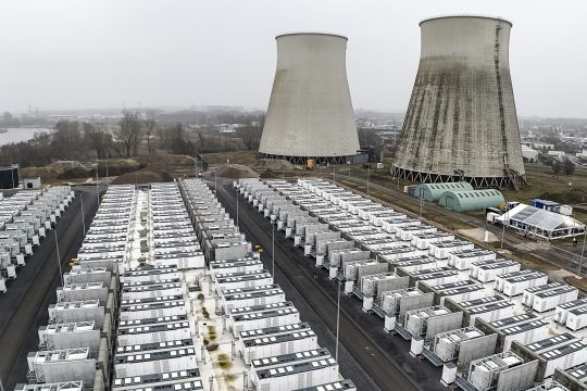 Der größte Batteriespeicher des Landes in Vilvoorde