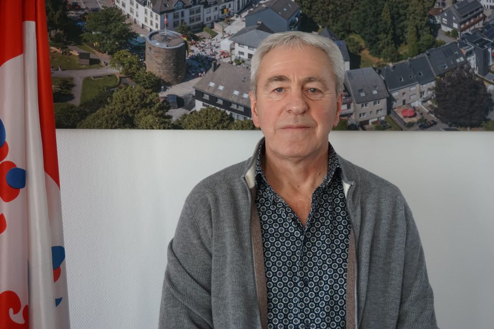 Der St. Vither Bürgermeister Werner Henkes