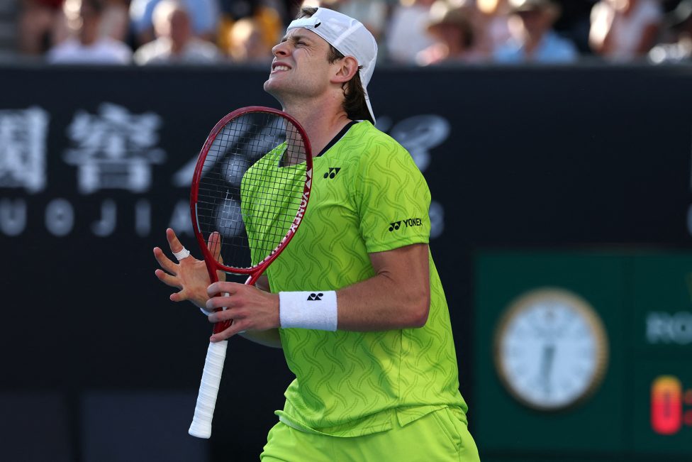 Zizou Bergs ist in der ersten Runde der Australian Open ausgeschieden