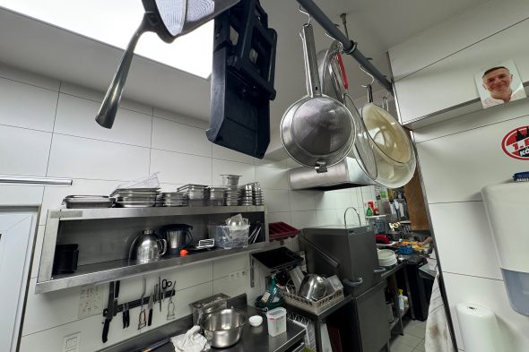 Küche von Sternekoch Eric Pankert im Hotel-Restaurant Zur Post