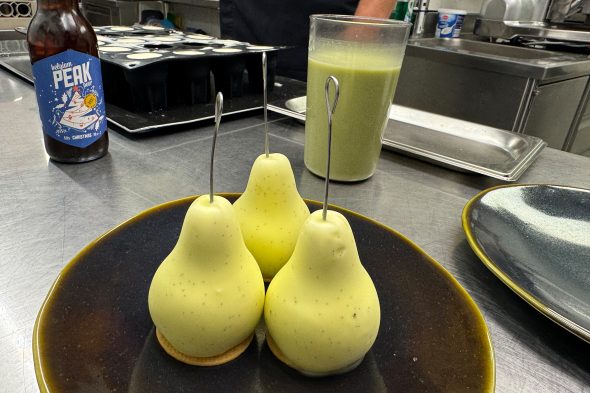 Das Dessert für den Benefiz-Abend