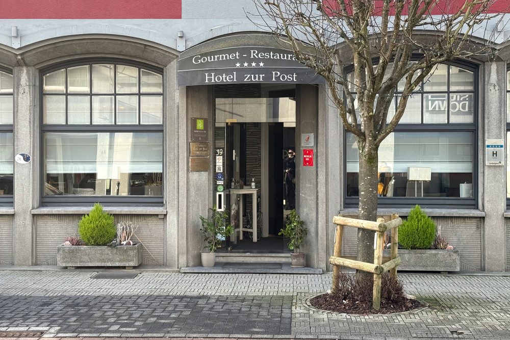 Gebäude des Hotel-Restaurant Zur Post von Eric Pankert in St. Vith
