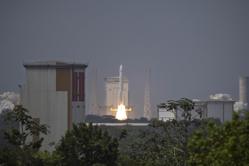 Start der europäischen Trägerrakete Ariane 6