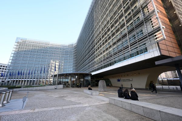 Das Berlaymont-Gebäude im Brüsseler Europaviertel ist Sitz der EU-Kommission