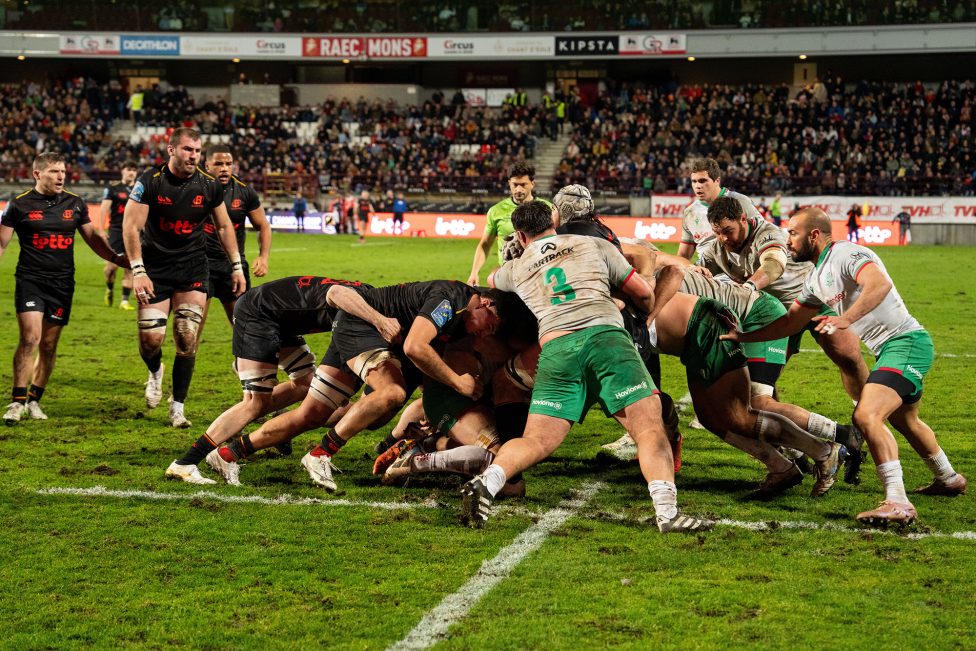 Die Black Devils beim Spiel gegen Portugal