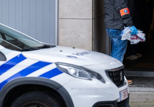 Polizeieinsatz in Braine l'Alleud