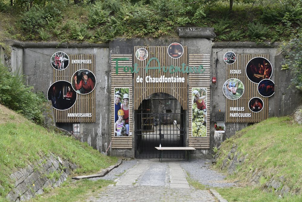 Eingangstor zum Fort de Chaudfontaine