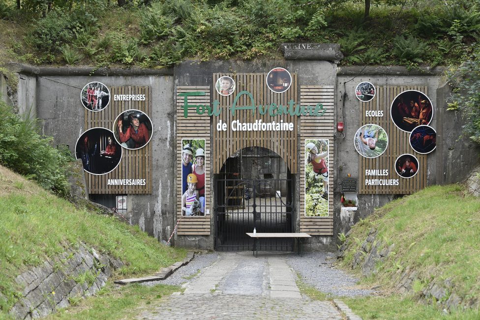 Eingangstor zum Fort de Chaudfontaine