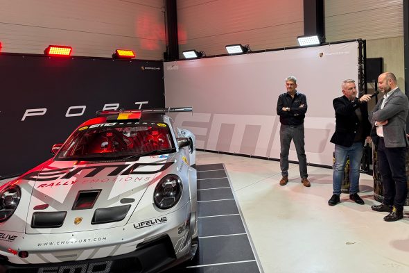 Der Porsche 911 Rally GT Typ 992 des Rallye-Teams EMO Sport