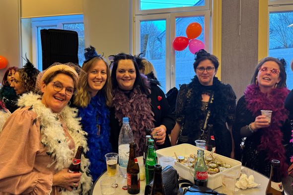 Möhnentreiben am dritten Fettdonnerstag in Burg-Reuland