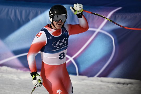 Franjo von Allmen gewinnt die Olympia-Abfahrt