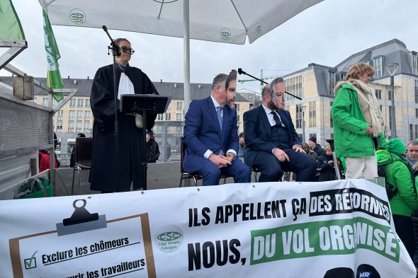 "Bart De Wever und Kollege" werden von der CSC gerichtet