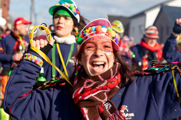 Karnevalszug in Raeren