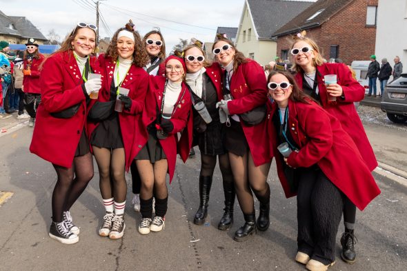 Karnevalszug in Raeren