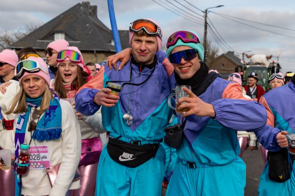 Karnevalszug in Raeren