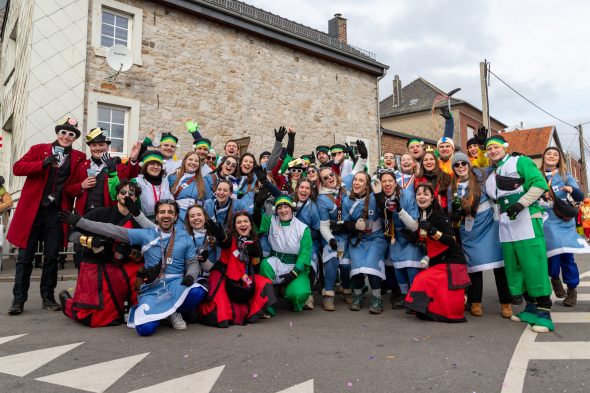 Karnevalszug in Raeren