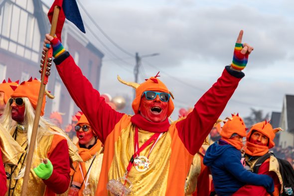 Karnevalszug in Raeren