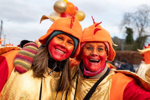 Karnevalszug in Raeren