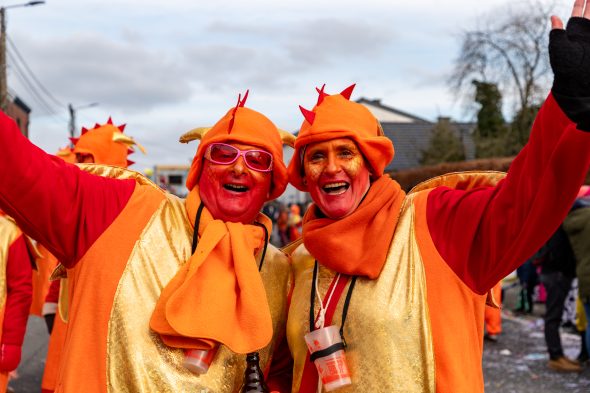 Karnevalszug in Raeren