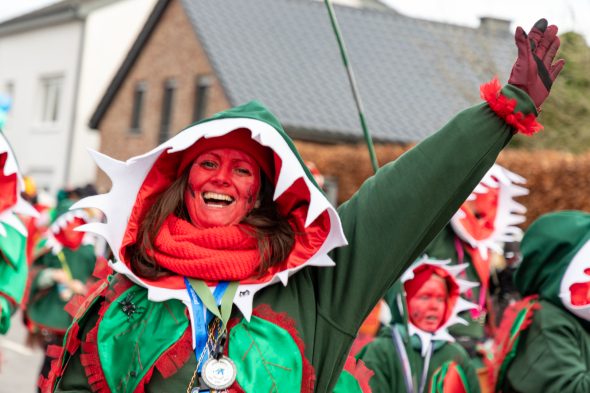 Karnevalszug in Raeren