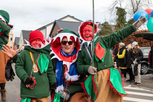 Karnevalszug in Raeren