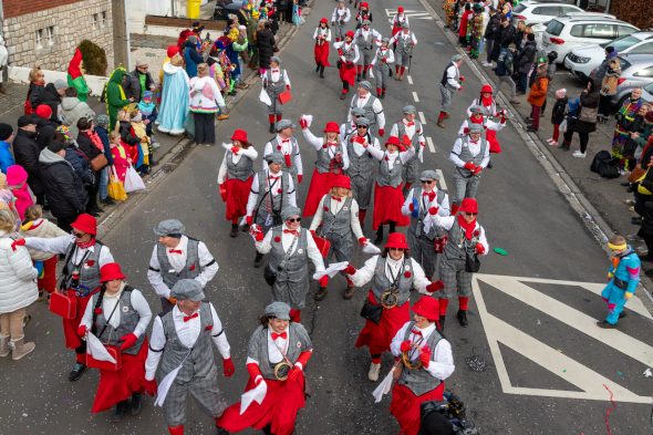 Karnevalszug in Raeren