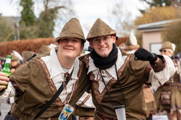 Karnevalszug in Raeren