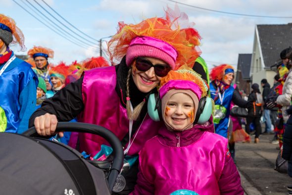 Karnevalszug in Raeren