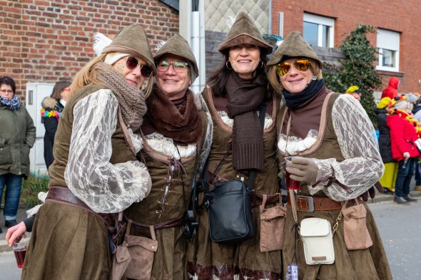 Karnevalszug in Raeren