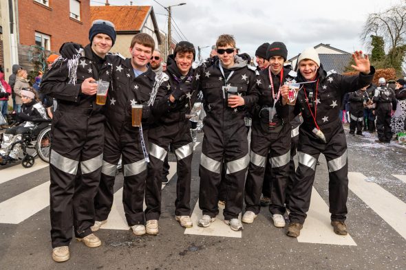 Karnevalszug in Raeren