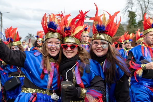 Karnevalszug in Raeren