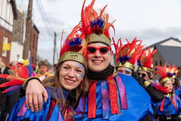 Karnevalszug in Raeren