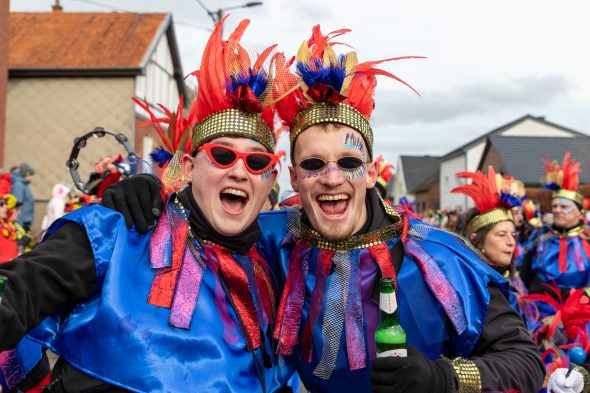 Karnevalszug in Raeren