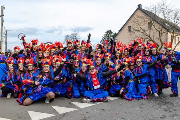 Karnevalszug in Raeren