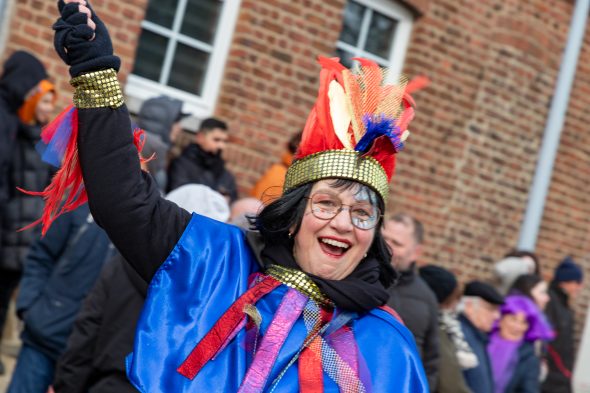 Karnevalszug in Raeren