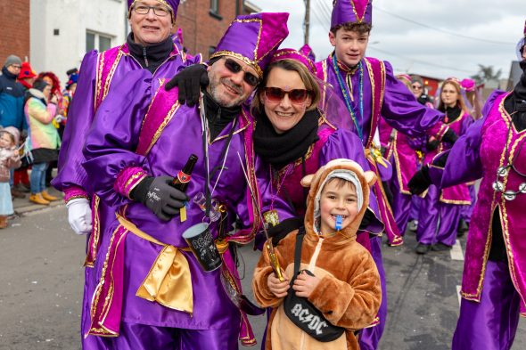 Karnevalszug in Raeren