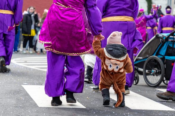 Karnevalszug in Raeren