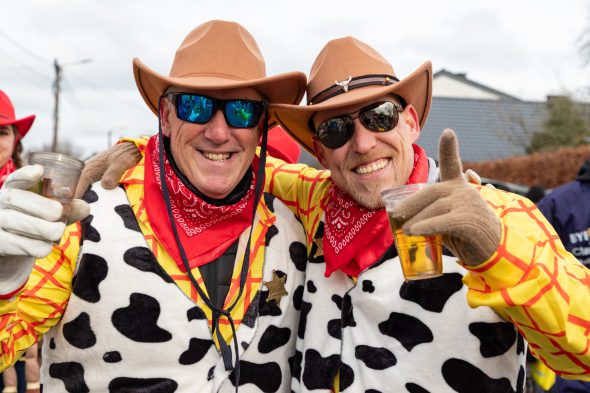 Karnevalszug in Raeren