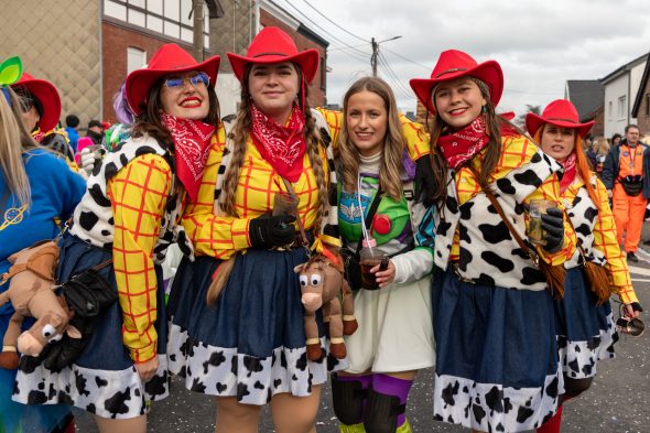 Karnevalszug in Raeren