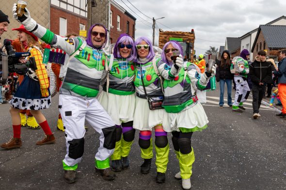 Karnevalszug in Raeren