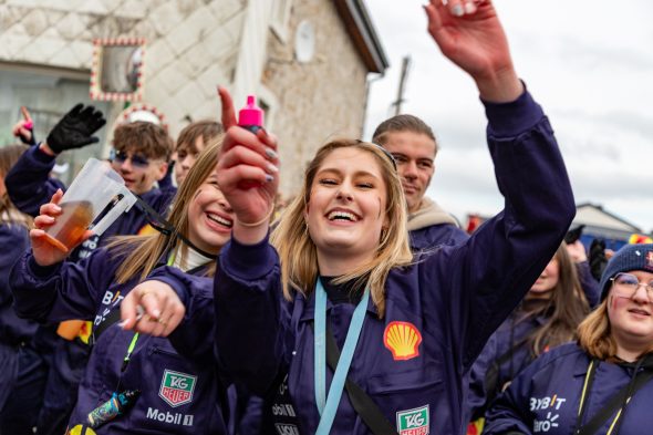 Karnevalszug in Raeren