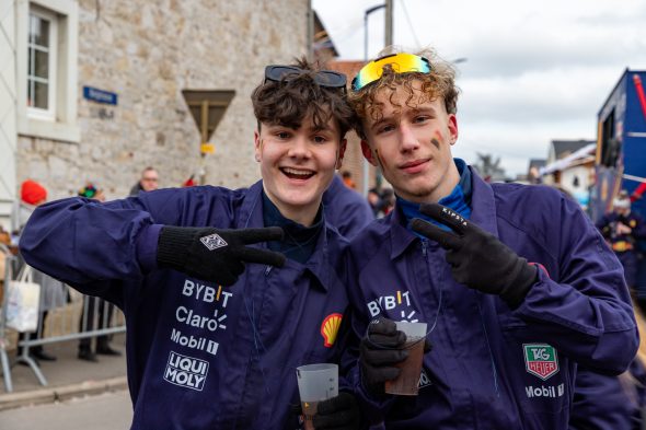 Karnevalszug in Raeren