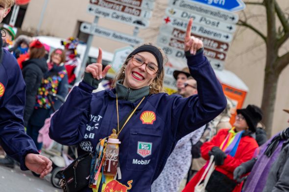 Karnevalszug in Raeren