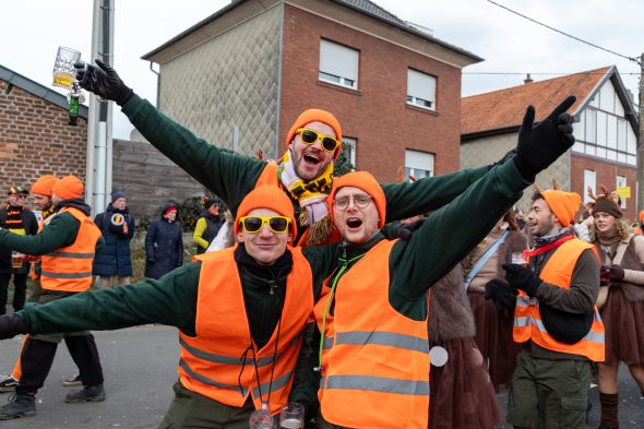 Karnevalszug in Raeren