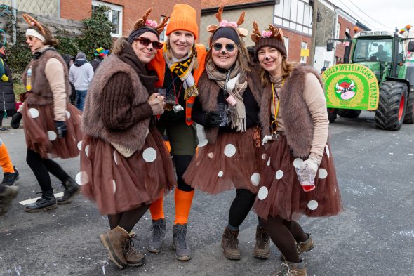 Karnevalszug in Raeren