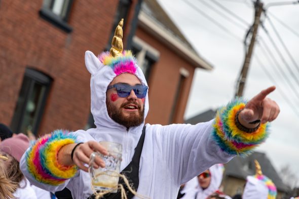 Karnevalszug in Raeren