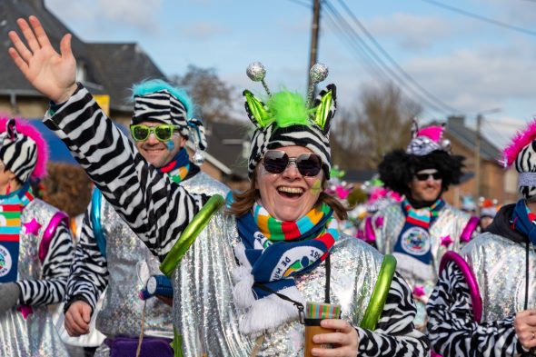 Karnevalszug in Raeren