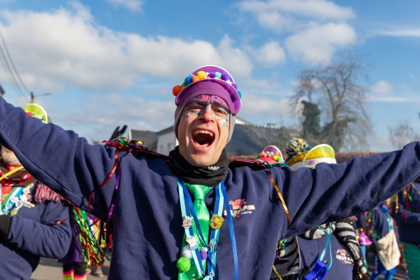 Karnevalszug in Raeren