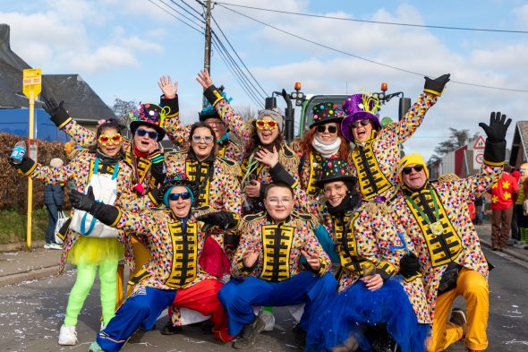 Karnevalszug in Raeren