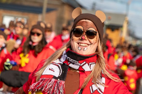 Karnevalszug in Raeren